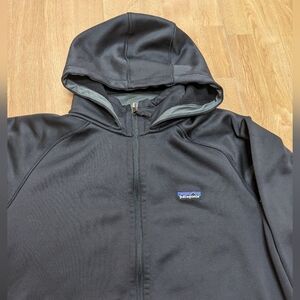 Patagonia Men's Tech Fleece Hoodie Full Zip XL Black 26160